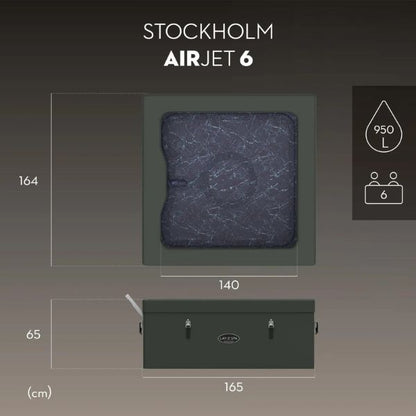 Idromassaggio semirigido Stockholm Lay-Z-Spa per 4-6 persone - Bestway