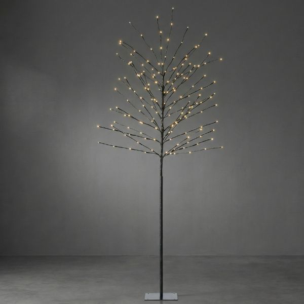 Albero di Natale Stilizzato Luminoso 160 LED H 1,80mt