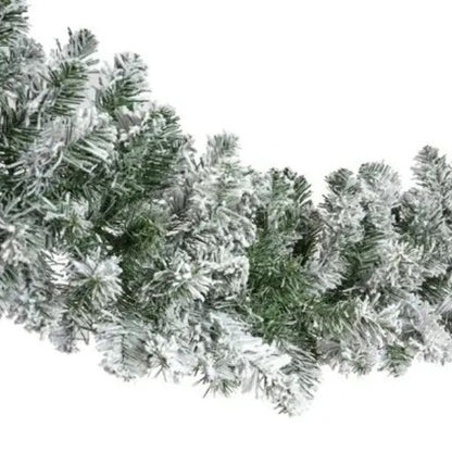 Festone di Natale Innevato - 270 cm – Ø 29 cm - 680469