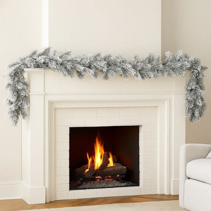 Festone di Natale Innevato Vancouver- 270 cm – Ø 25 cm