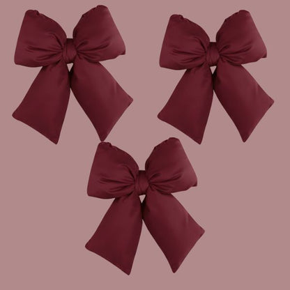 Set 3 fiocchi - Bordeux - 26 x 34 cm