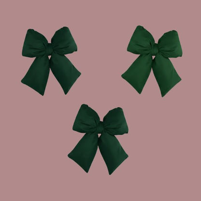 Set 3 fiocchi - Verde - 22 x 26 cm