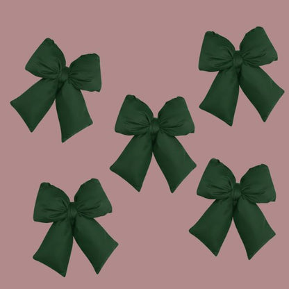 Set 5 fiocchi - Verde - 16 x 24 cm