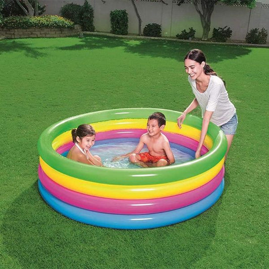 Piscina Gonfiabile per bambini a 4 anelli colorati - Bestway -  51117