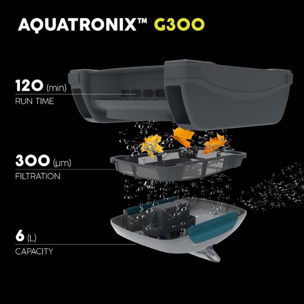 Robot pulisci piscina AquaTronix G300 con skimmer - 58942