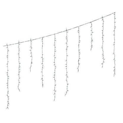 Tenda Luci di Natale 256 LED Bianco Freddo 3,75 mt - 494980