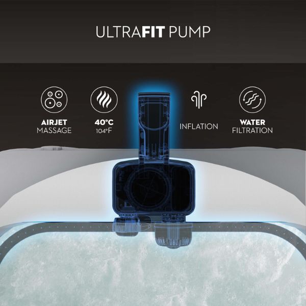 Idromassaggio semirigido Stockholm Lay-Z-Spa per 4-6 persone - Bestway