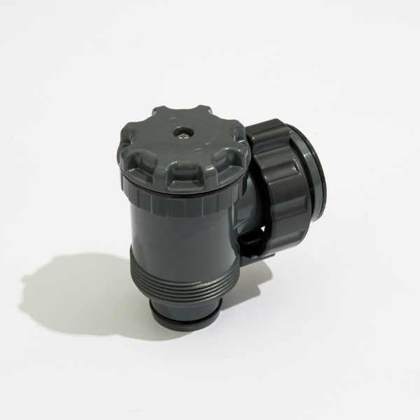 Valvola di connessione plunger Ø 38 mm per piscina fuori terra