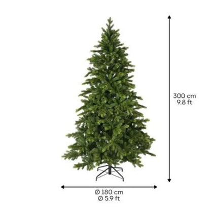 Albero di Natale Galles Galloway Verde 300 cm