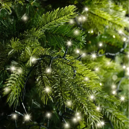 Luci di Natale 2000 LED Bianco Caldo 45 mt