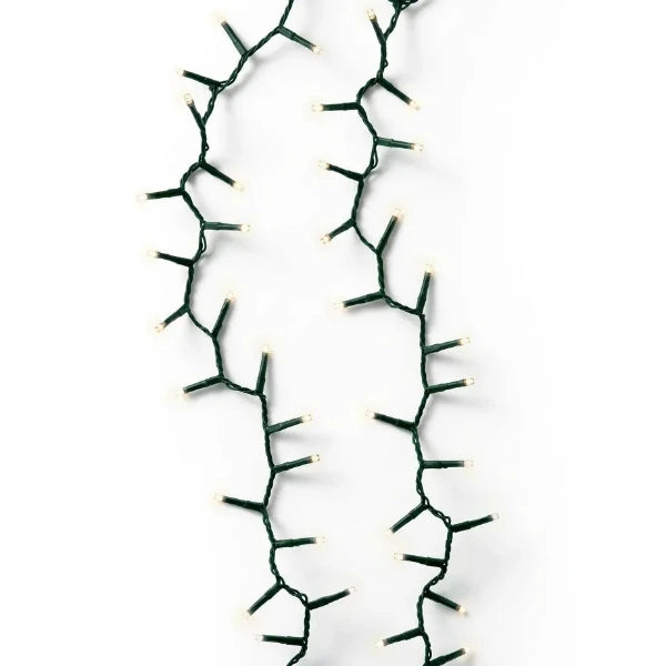 Luci di Natale 2000 LED Bianco Caldo 45 mt