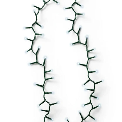Luci di Natale 2000 LED Bianco Freddo 45mt