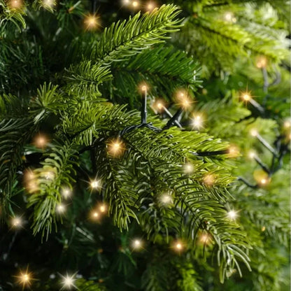 Luci di Natale 2000 LED Soft Gold e Bianco caldo compatto 45 mt