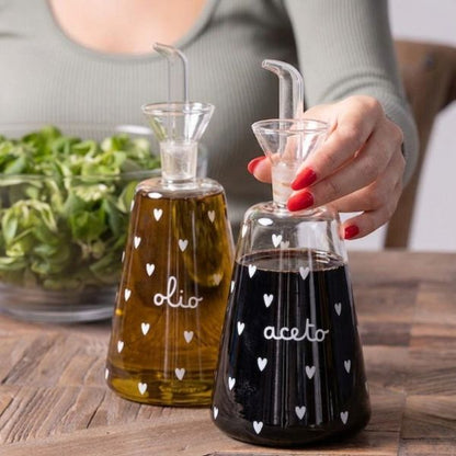 Bottiglia conica Aceto Cuori - 500 ml