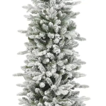 Albero di Natale Colorado Slim Innevato 210 cm