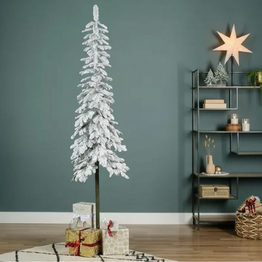 Albero di Natale Alpine Innevato 210 cm