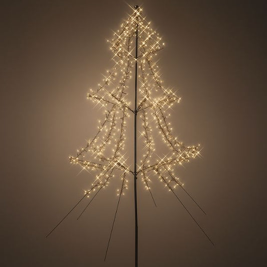 Albero di Natale Luminoso 1200 LED H 2 mt - 493451