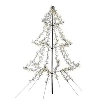 Albero di Natale Luminoso 1200 LED H 2 mt - 493451