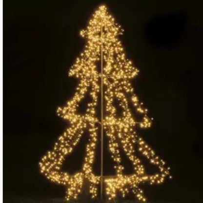 Albero di Natale Luminoso 1800 LED H 3 mt - 493452