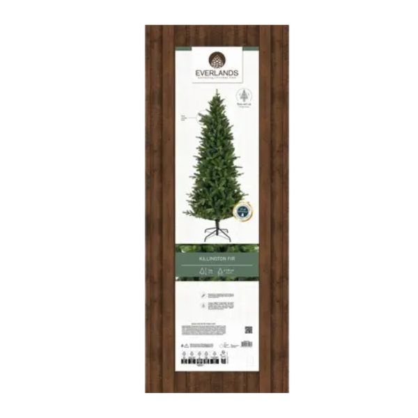 Albero di Natale Killinghton Kansas Verde 270 cm