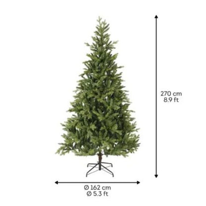 Albero di Natale Virginia Allison Verde 270 cm