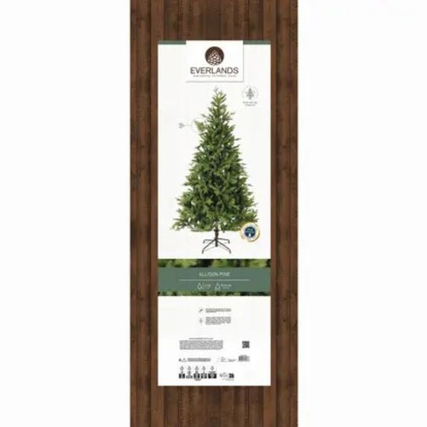 Albero di Natale Virginia Allison Verde 270 cm