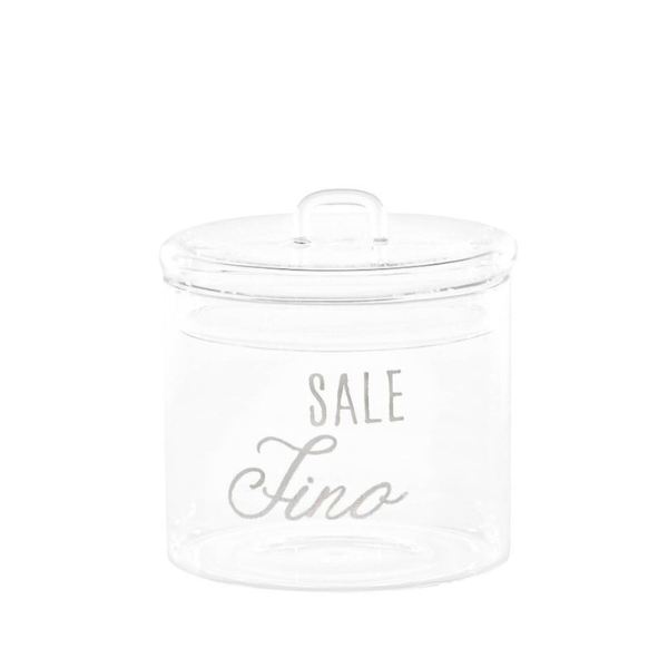 Barattolo in vetro - Sale Fino ⌀ 12 cm
