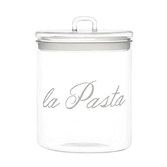 Barattolo in vetro - Scritta: La Pasta Ø15cm