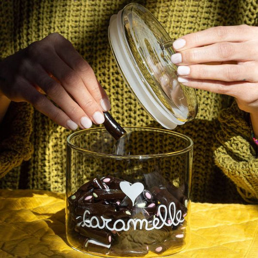 Barattolo - Scritta: Caramelle Ø 12