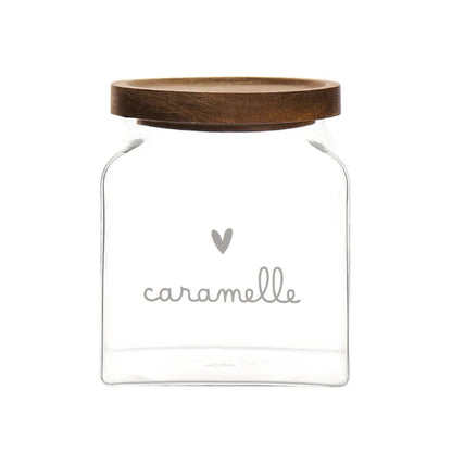 Barattolo in vetro - Scritta: Caramelle