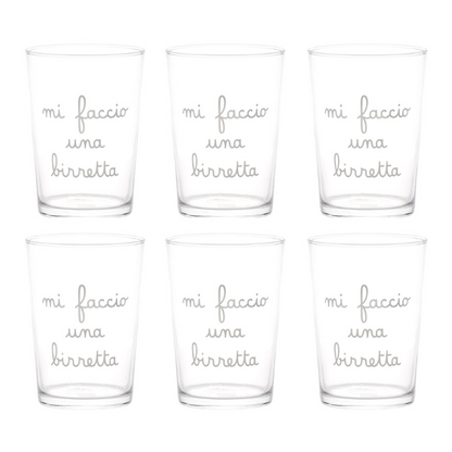 Bicchiere - Mi faccio una birretta 50 cl