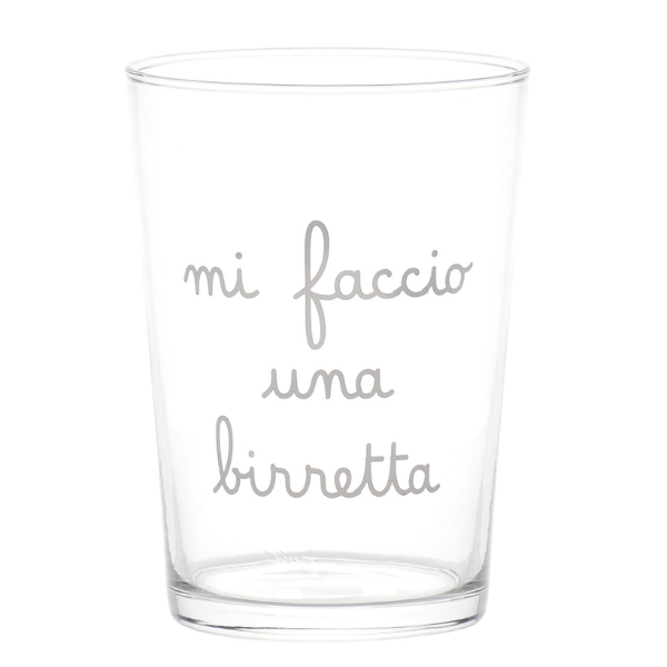 Bicchiere - Mi faccio una birretta 50 cl