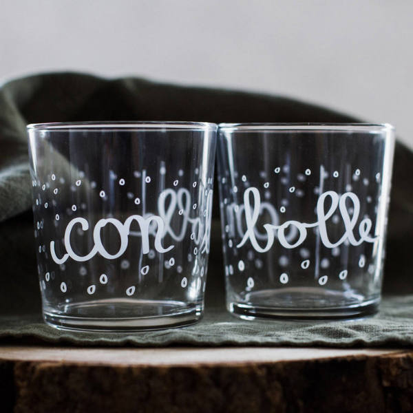 Bicchiere - Con bolle  37 cl