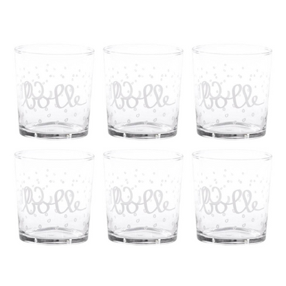 Bicchiere - Con bolle  37 cl