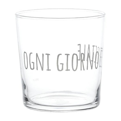Bicchiere acqua 35 cl - Scritta: Giorno Speciale