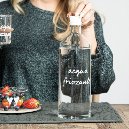 Bottiglia in vetro - Acqua Frizzante