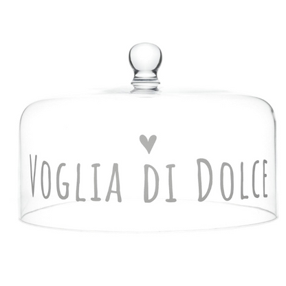 Campana Vetro - Voglia di Dolce 24,5 cm
