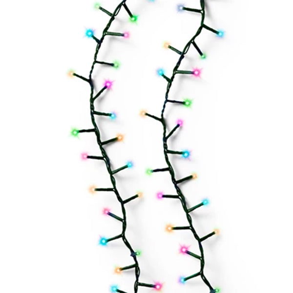 Catena Luminosa 1500 LED Multicolor - 34 mt- 8 Giochi di Luce e Timer 495473