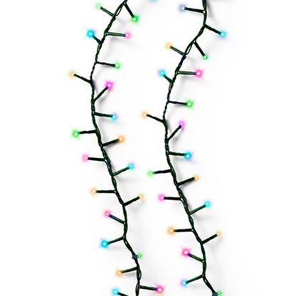Catena Luminosa 1500 LED Multicolor - 34 mt- 8 Giochi di Luce e Timer 495473