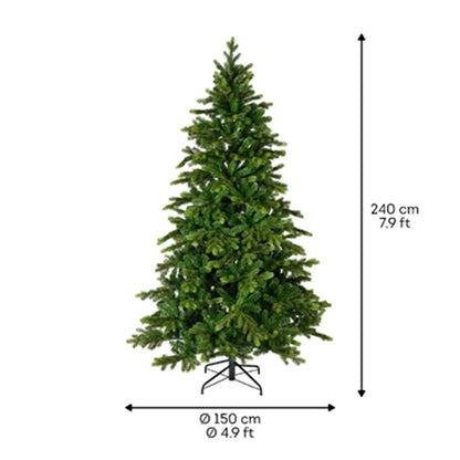 Abete di Natale California Verde 240 cm  684403