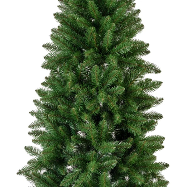Abete di Natale Georgia Slim Verde 150 cm - 9689570