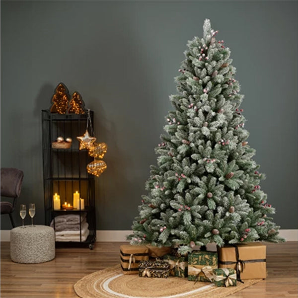 Abete di Natale Arizona Snowy 210 cm- 684497