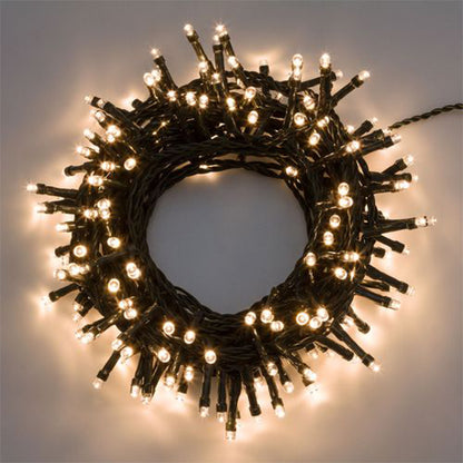 Catena Luminosa 700 LED Bianco Caldo 28 mt- 46214