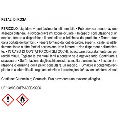 Diffusore Rosa Petali di Rosa