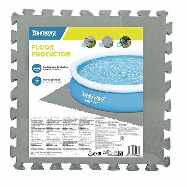 Tappetino Base di Protezione Grigio- Bestway Flowclear™ - 58639