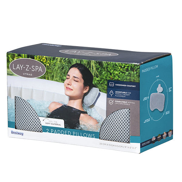 Lay-Z-Spa® Cuscino Imbottito - Set di 2 Cuscini per Spa- Bestway- 60316