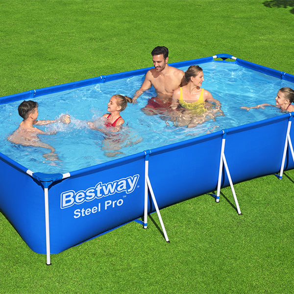 Piscina Rettangolare 400 x 211 x 81 cm H - 56405 Bestway