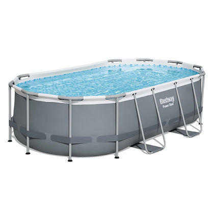 Piscina Ovale Power Steel® 427x250x100 cm - 56620 Bestway