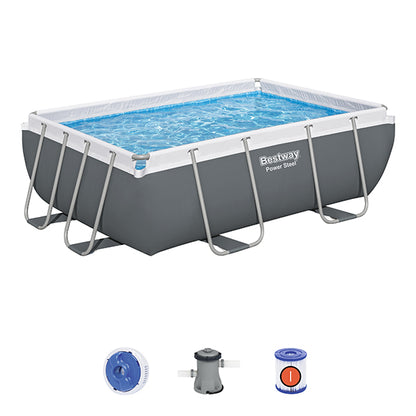 Piscina Rettangolare Power Steel® 282x196x84 cm - 56629 Bestway