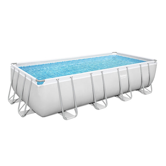 Piscina Rettangolare 488 x 244 x 122 cm Power Steel- 56670 Bestway